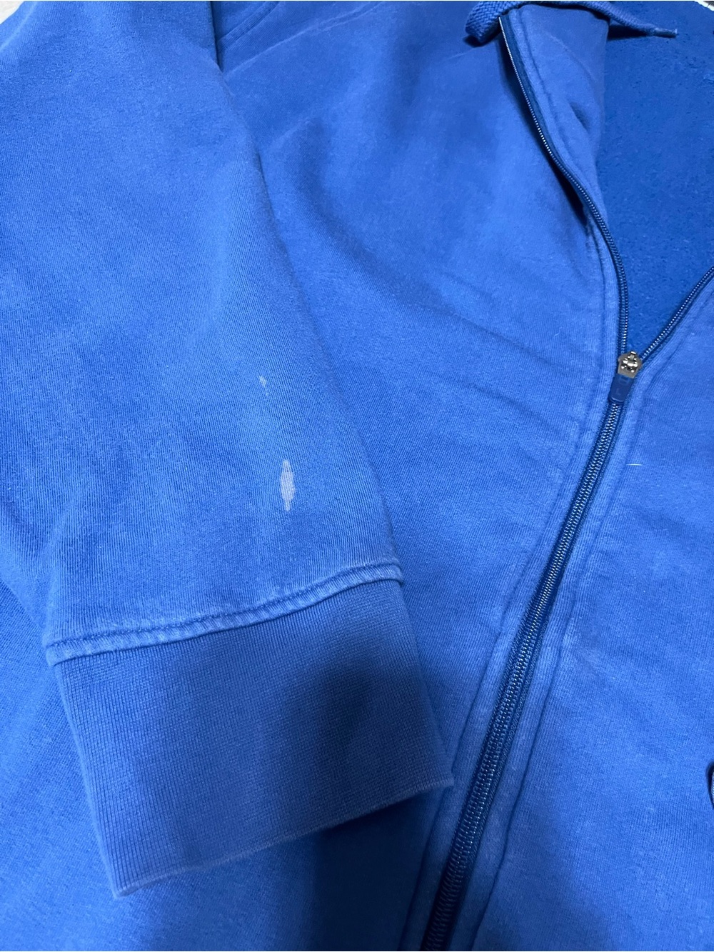 Lacoste Men’s Blue Full-Zip Hooded Sweatshirt 4XLB - Picture 2 of 6